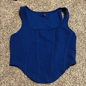 SHEIN Royal Blue Tank Top